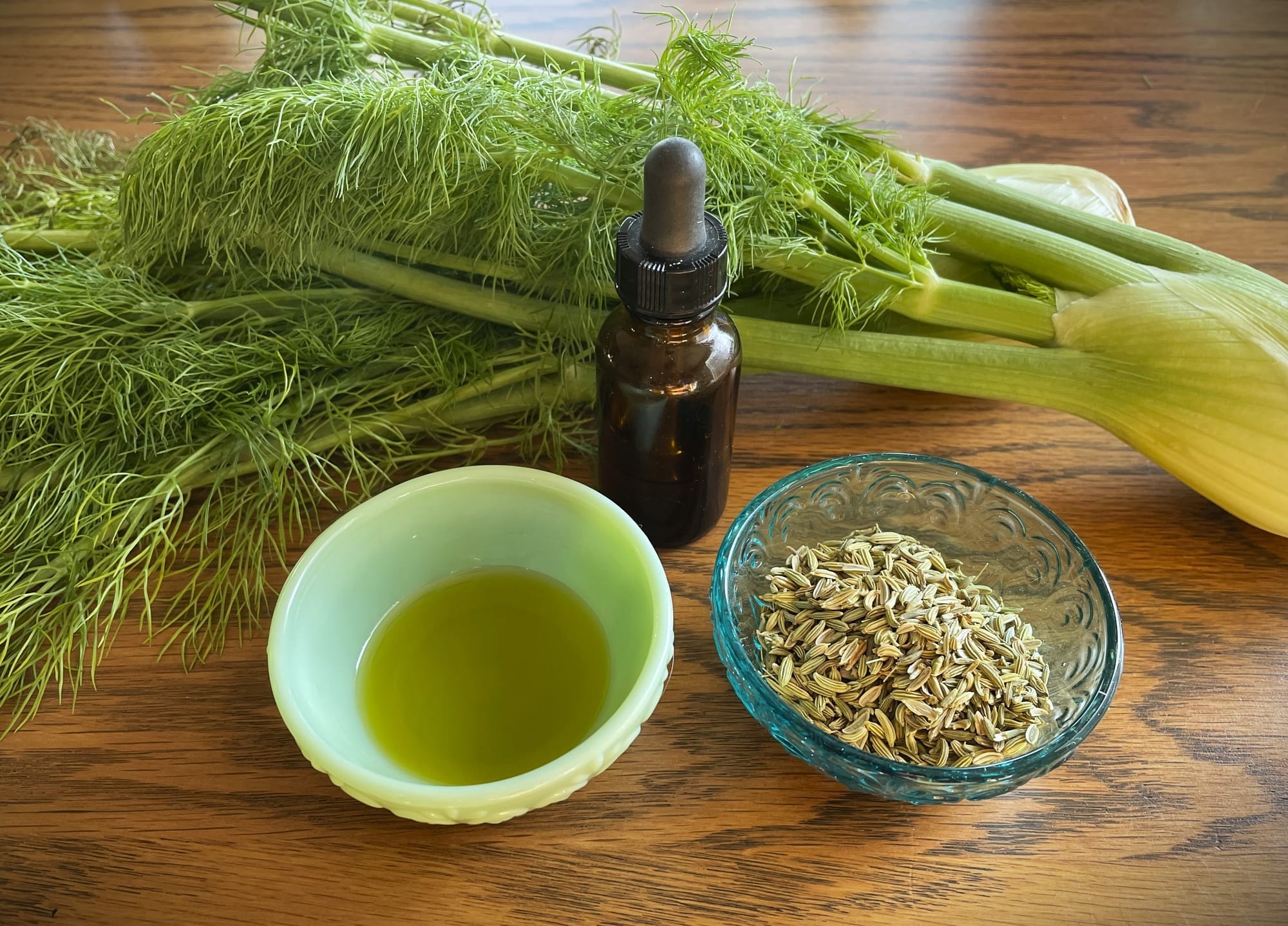 Fennel Seed Infused Oil