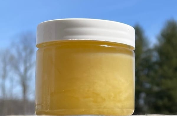 Springtime Pain Relief - from resin to salve